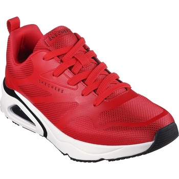 Skechers Маратонки Skechers Men's Mesh Print Overlay Low-Top Trainers - Red