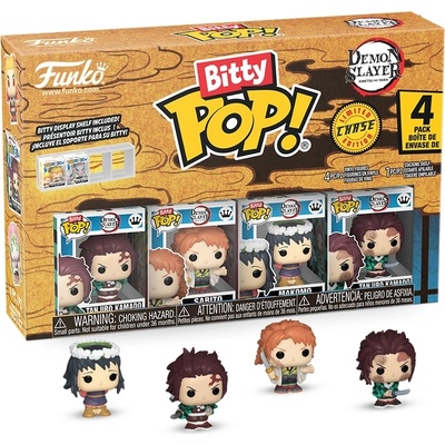 Funko Комплект мини фигури Funko Bitty POP! Animation: Demon Slayer - 4 Pack (Series 4) (111521)