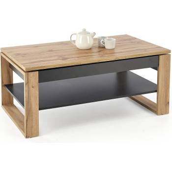 Halmar Холна маса betty дъб артизан / черна