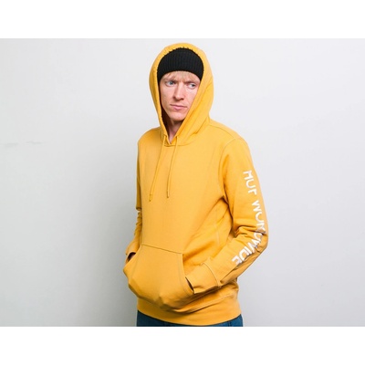 HUF Mission Hoodie Mineral Yellow