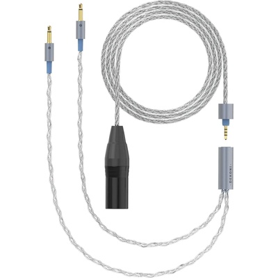 Dekoni Audio Ensemble XLR-F 64" Braided 3.5mm Кабел за слушалки (CBZ-XLR-WTW-64-3.5)