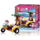 Sluban B0600C Dívčí sen Motorka se sajdkárou