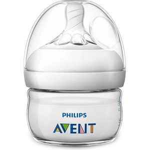 Philips Бебешко шише Philips Avent - Natural, PP, бавен поток/1 капка, 0м+, 60 ml (SCF039/17) - ozone