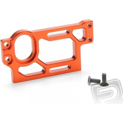 HPI Alu motorový držiak oranžový strana pre motor