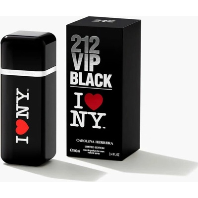 Carolina Herrera 212 VIP Black I love New York parfémovaná voda pánská 100 ml