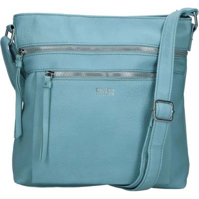 Stylová dámská crossbody kabelka Orniva světle modrá