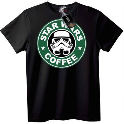 NOONEBRAND Тениска Star Wars Кафе - L, White