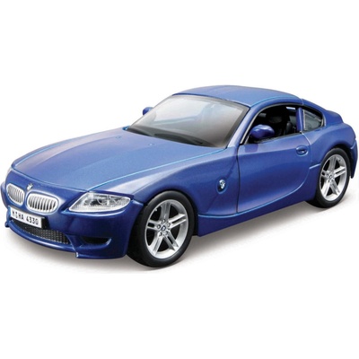 Bburago BMW Z4 M Coupe metalíza BB18 43007 modrá 1:32