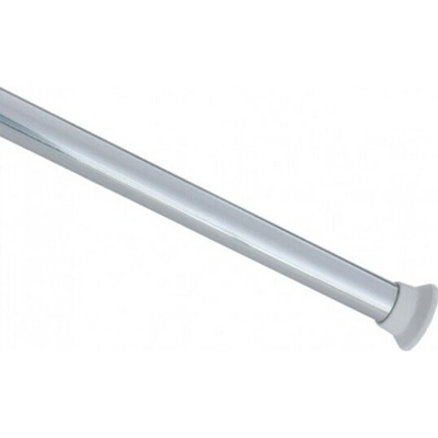 Tyč kúpeľňová 20mm(120-220cm) Strieborná