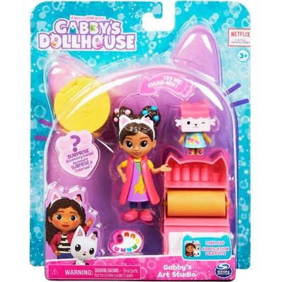 Spin Master GABBY’S DOLLHOUSE Mačacia hracia sada Umelecké štúdio 6062025