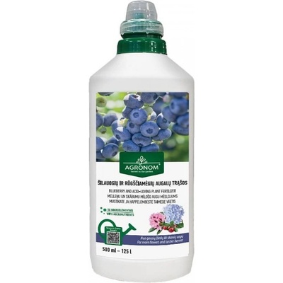 Seklos Течна тор за Боровинки и Киселинолюбиви растения npk (5-3-7) - 500 мл