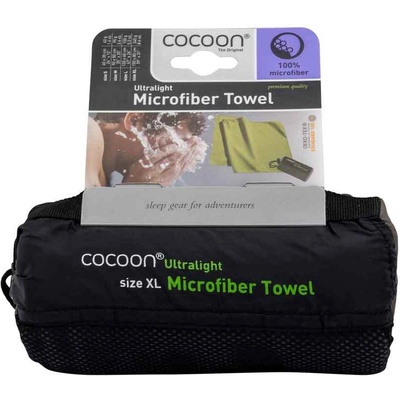 Cocoon Cocoon Ultralight микрофибърна хавлия 150x80cm manatee grey (TSU06-XL)