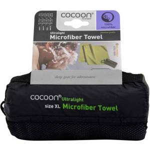 Cocoon Cocoon Ultralight микрофибърна хавлия 150x80cm manatee grey (TSU06-XL) Спален чувал