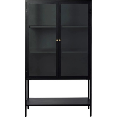 Unique Furniture Черна метална витрина 90x160 cm Carmel - Unique Furniture (48400600)