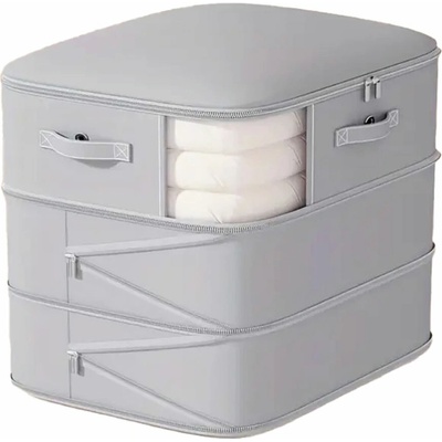 HomeLife Samokompresní skládací organizér ZIP BAG 52 x 42 x 60 cm – Sleviste.cz