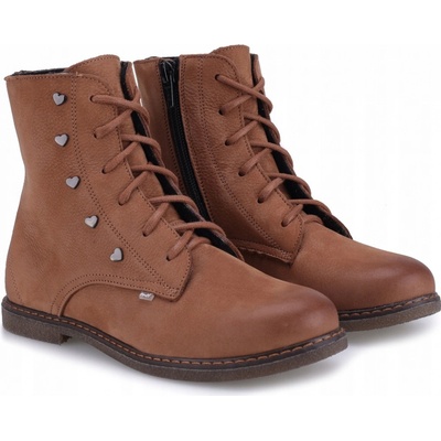 Emel ey2622n kotníkové boty kožené zateplené membrána