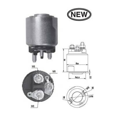 MAGNETI MARELLI Elektromagnetický spínač, startér 940113050561