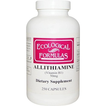 Image 1 of Ecological Formulas Allithiamine | Vitamin B-1 [250 капсули]