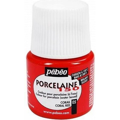 Pébéo č.05 Porcelain 150 č.05 45 ml korálově červená – Zboží Dáma