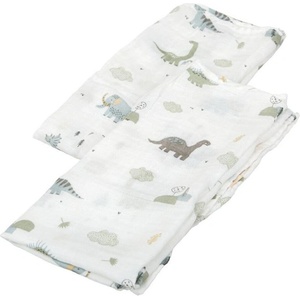 Bimbidreams Комплект памучни пелени Bimbidreams - Trex, 60 x 60 cm, 2 броя (8499000799618) - baby