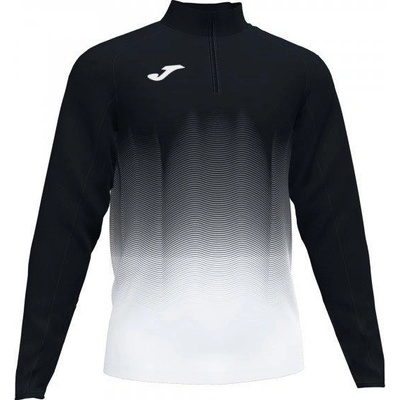 Joma mikina ELITE VII sweatshirt black-white-GRAY