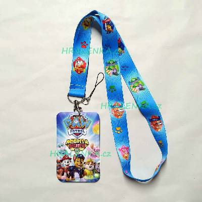 Šňůrka na krk 22410 s cedulkou Paw Patrol