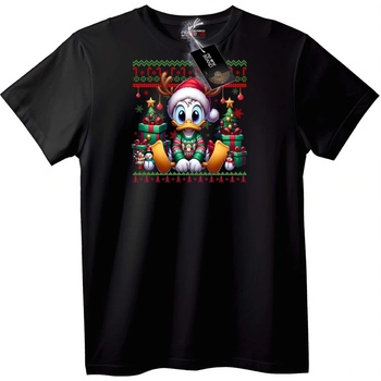 NOONEBRAND Тениска Коледно пате - 2XL, White