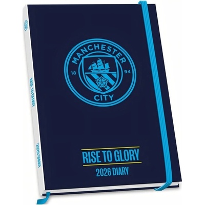 Manchester City FC A5 Týždenný 2026 tmavomodrý
