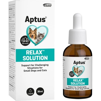 OrionPharma Aptus Relax Solution - успокояващ препарат за кучета и котки, 30 мл