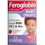 Vitabiotics Feroglobin Капки, ягода, 30 ml, Vitabiotics (5021265251858)