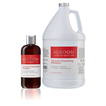 iGroom Vavoom Volumizing Shampoo - Шампоанът за кучета на Vavoom придава плътен и мек обем на козината, 473 мл