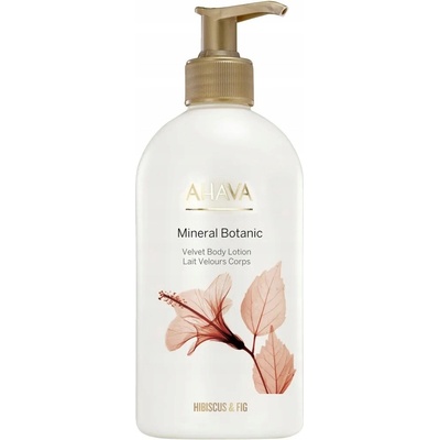 Ahava Mineral Botanic Hibiscus & Fig sametové tělové mléko 500 ml