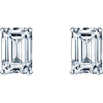 SAVICKI Обеци Share Your Love: бяло злато, диаманти с шлифовка