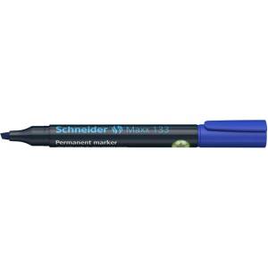 Schneider Алкохолен маркер, 1-4 мм, изрязан, SCHNEIDER "Maxx 133", син 113303 (113303)