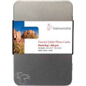 Hahnemühle Hahnemühle Photo Rag 308 g/m2 Photo card 305 g/m2 - 10x15 cm (10640770)