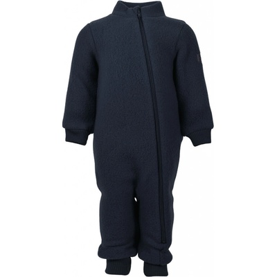 Mikk Line kojenecký vlněný merino overal Blue Night