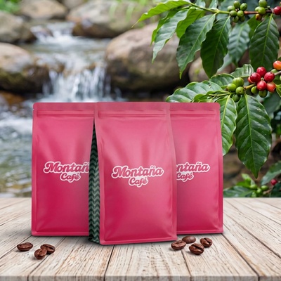 Montaña Café degustační sada bezkofeinové kávy Decafo