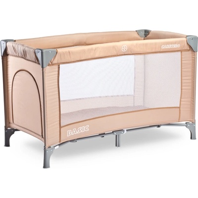 Caretero Сгъваема Кошара За Пътуване 1 Ниво Basic Beige (TERO-3944)