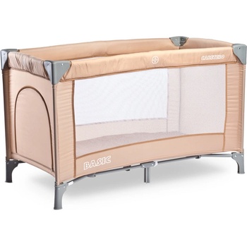 Caretero Сгъваема Кошара За Пътуване 1 Ниво Basic Beige (TERO-3944)