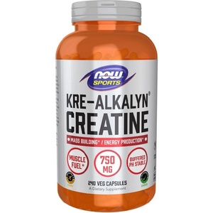 NOW NOW Kre-Alkalyn Creatine, 240 Capsules - fitnesdobavki - 107,55 лв