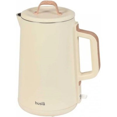 huslå електрически чайник 1, 5L крем (73919)