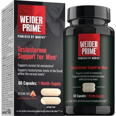 Weider Prime Testosterone Support for Men [60 капсули]