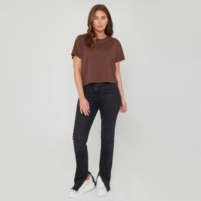 Be You Тениска Be You Women's Boxy Regular Fit T-Shirt - Chocolate
