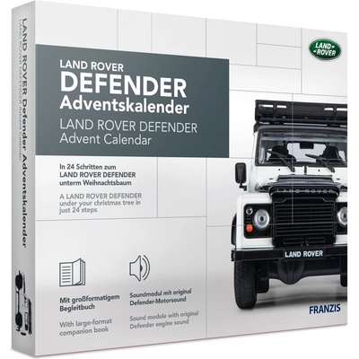 FRANZIS 67155 Land Rover Defender Adventný kalendár