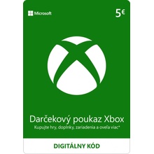 Microsoft Xbox Live predplatená karta 5 €