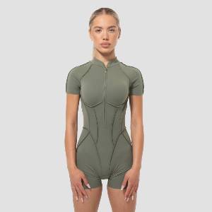 GymBeam Women‘s Cosmo Jumpsuit Olive XS
