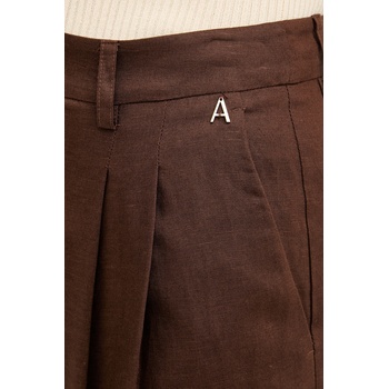 Twinset официален панталон дамски с лен (261AP2324)