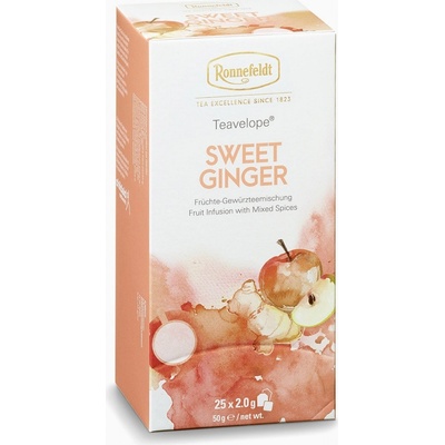 Ronnefeldt Teavelope Sweet Ginger porcovaný čaj 25 x 1,5 g
