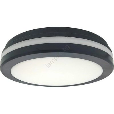 Baterie Centrum Led таванно осветително тяло с датчик за движение led/20w/230v 3000/4000/6500k ip54 антрацит (bc0749)