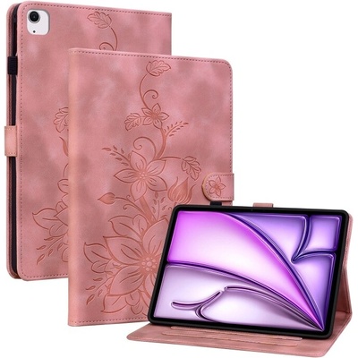 Vsetkonamobil 106107 ART LILY Zaklápacie puzdro pre Apple iPad Air 11 2025 / Air 11 2024 ružové